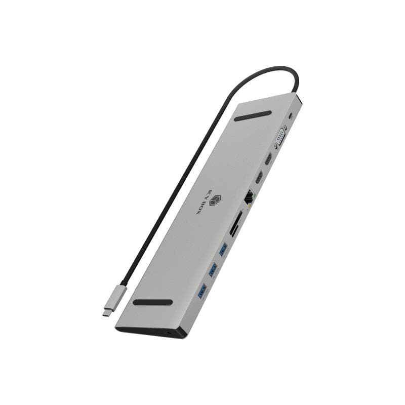 RAIDSONIC Dockingstation IcyBox USB-C   -> HDMI/VGA/USB-A/USB-C/3,5mm