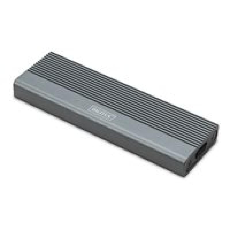DIGITUS Gehäuse USB 3.1 Gen2 SSD M2 NVMe + SATAIII Alu
