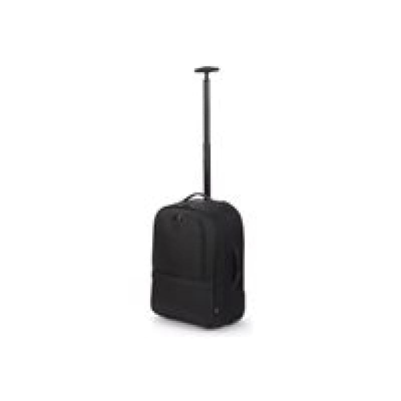 DICOTA Backpack Roller Eco CORE 14-16 schwarz Notebook-Rucksack mit integriertem Trolley