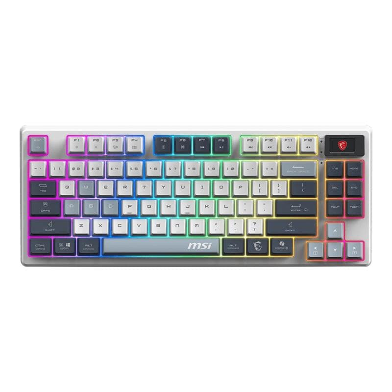 MSI FORGE GK600 TKL W SKY Gaming Keyboard Wireless