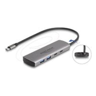 DELOCK USB 10 Gbps 2 Port USB Typ-A + 2 Port