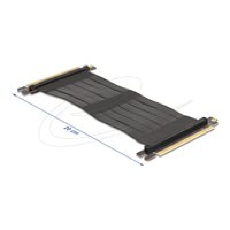 DELOCK Riser Karte PCI Express 3.0 x16 St > x16 St mit Kabel
