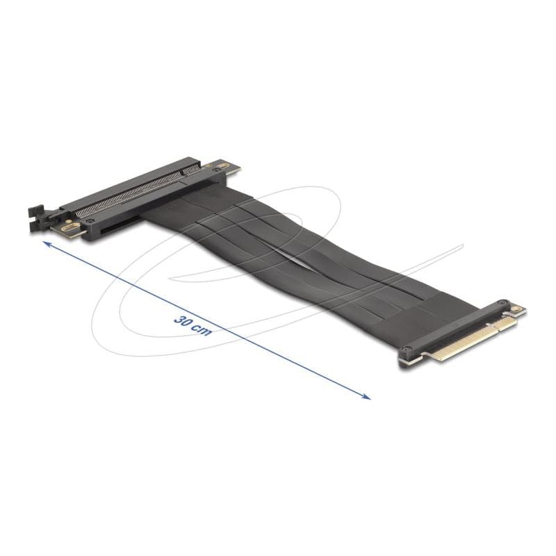 DELOCK Riser Karte PCI Express 3.0 x8 St > x16 Slot mit Kab.