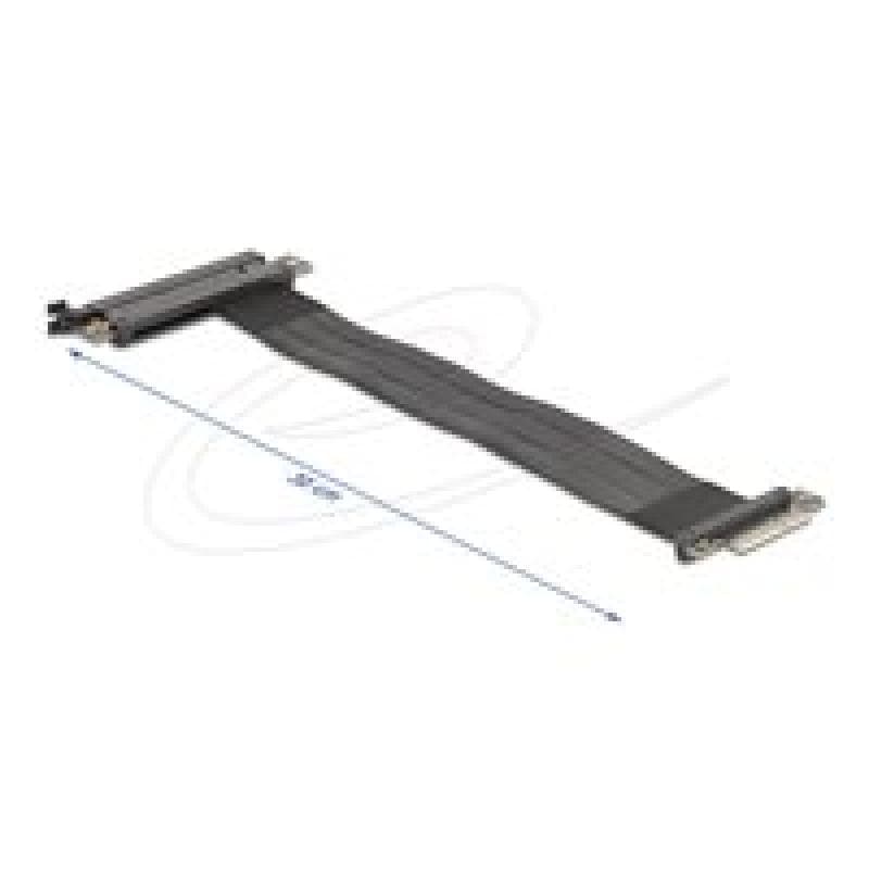 DELOCK Riser Karte PCI Express 3.0 x4 St > x16 Slot mit Kab.