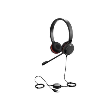 JABRA Evolve 30 II MS stereo - Headset - On-Ear