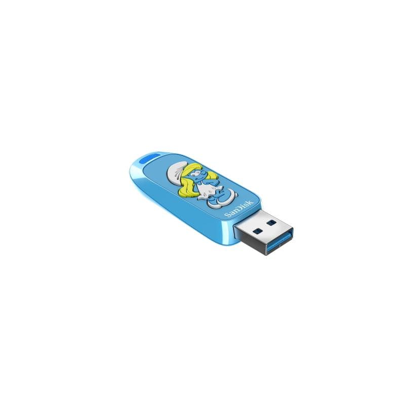 SANDISK Smurfette USB 3.2 Gen1 256GB Speichermedien