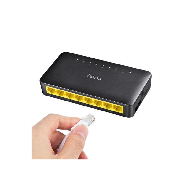 CUDY FS108D 8-Port 10/100 Desktop Switch