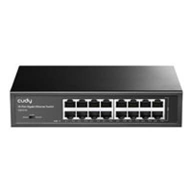 CUDY GS1016 16-Port Gigabit Metall Switch