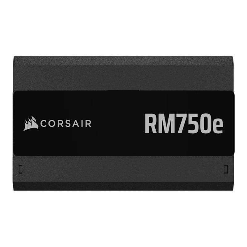 CORSAIR RM750e (2024) (schwarz, 1x 12 Pin High Power GPU, 1x PCIe, Kabel-Management, 750 Watt)