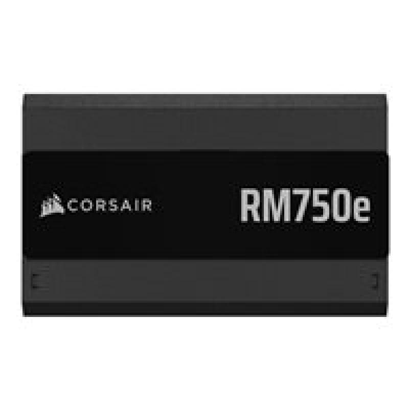 CORSAIR RM750e (2024) (schwarz, 1x 12 Pin High Power GPU, 1x PCIe, Kabel-Management, 750 Watt)