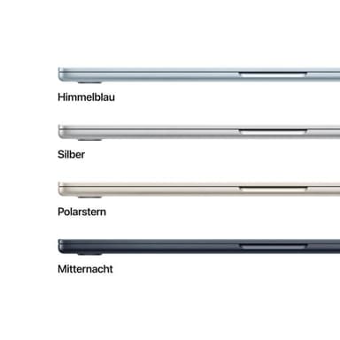 APPLE MacBook Air 38,9cm (15,3") M4 16GB 512GB MacOS