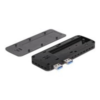 DELOCK USB 3.2 Gen 2 Gehäuse fur PlayStation 5mit M.2 NVMe Slot - werkzeugfrei