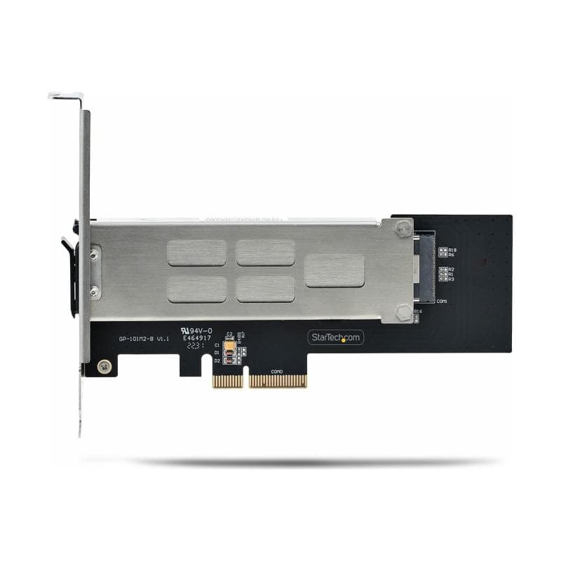 STARTECH.COM M.2 NVMe Wechselrahmen für PCIe x4 M2 PCIe Adapterkarte für M.2 SSD, werkzeuglos