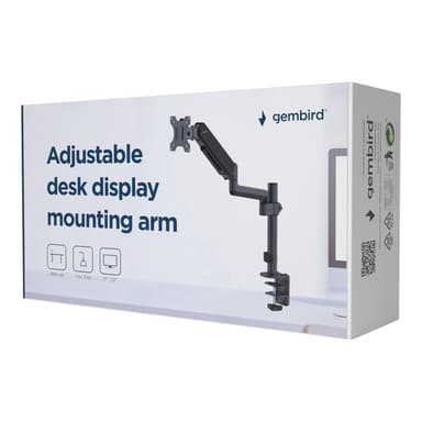 GEMBIRD Verstellbarer Display-Montagearm, 17 32 Zoll, 9 kg