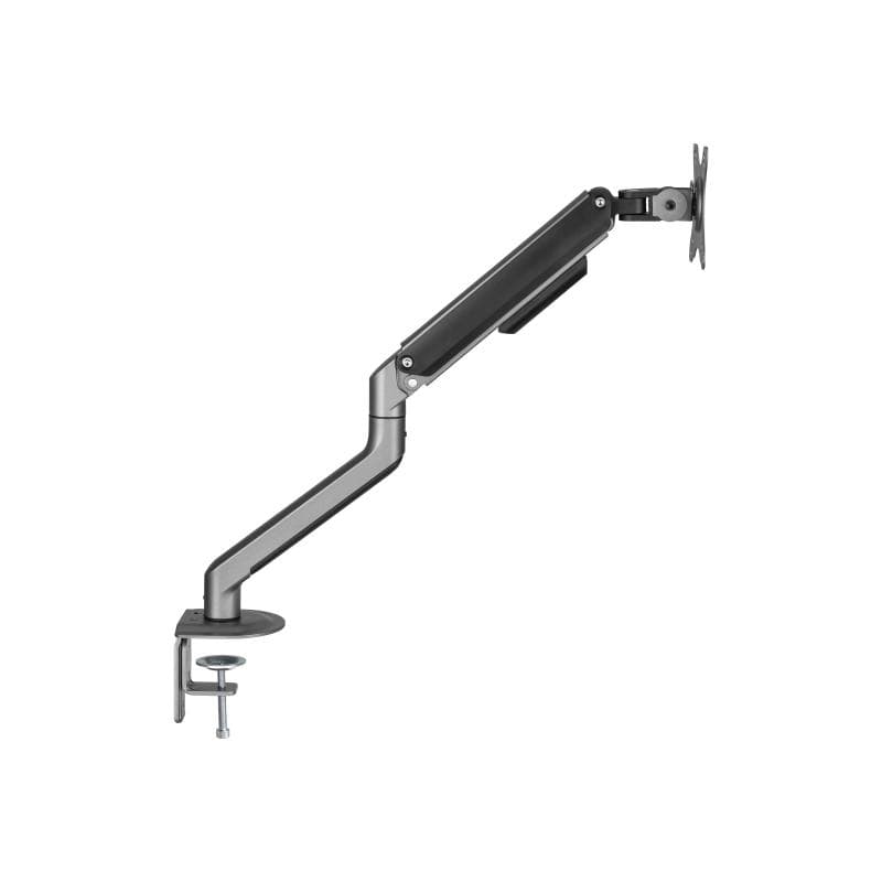 GEMBIRD Schreibtisch, verstellbarer Monitorarm, Grau