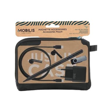 MOBILIS GERMANY  Executive 4 Accessories Pouch - 40% RECYCLED
