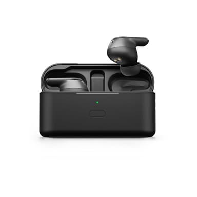 EPOS ADAPT E1 schwarz Bluetooth Earbuds Multi-Connect IPX5 Hybrid ANC Ladecase USB-C Dongle Ohradapt