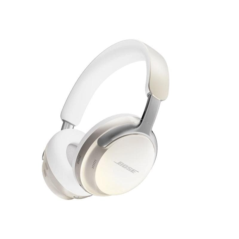 BOSE QuietComfort Ultra Wireless Wired Headphones Beige White