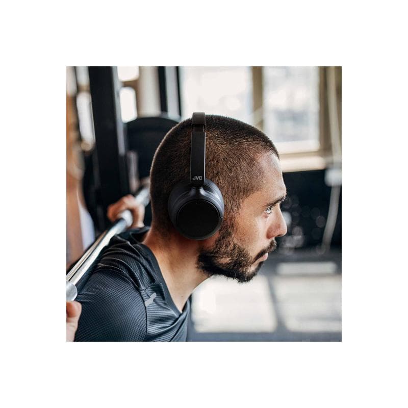 JVC HA-S75N-B Over-ear headphones, black (HAS75N-B-U)