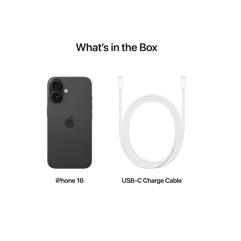 APPLE iPhone 16 6.1 Inch 128GB - Black