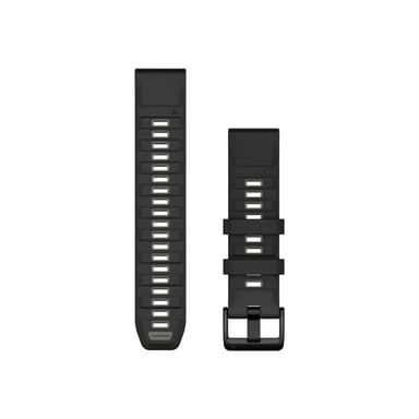 GARMIN QuickFit wristband 22 mm silicone blackpebble gray (010-13392-00)