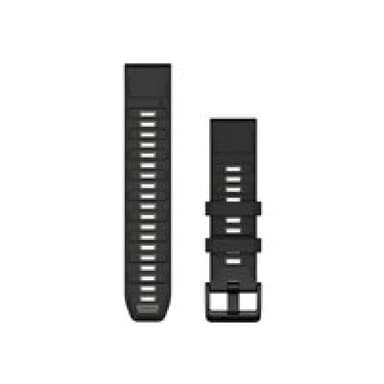 GARMIN QuickFit wristband 22 mm silicone blackpebble gray (010-13392-00)