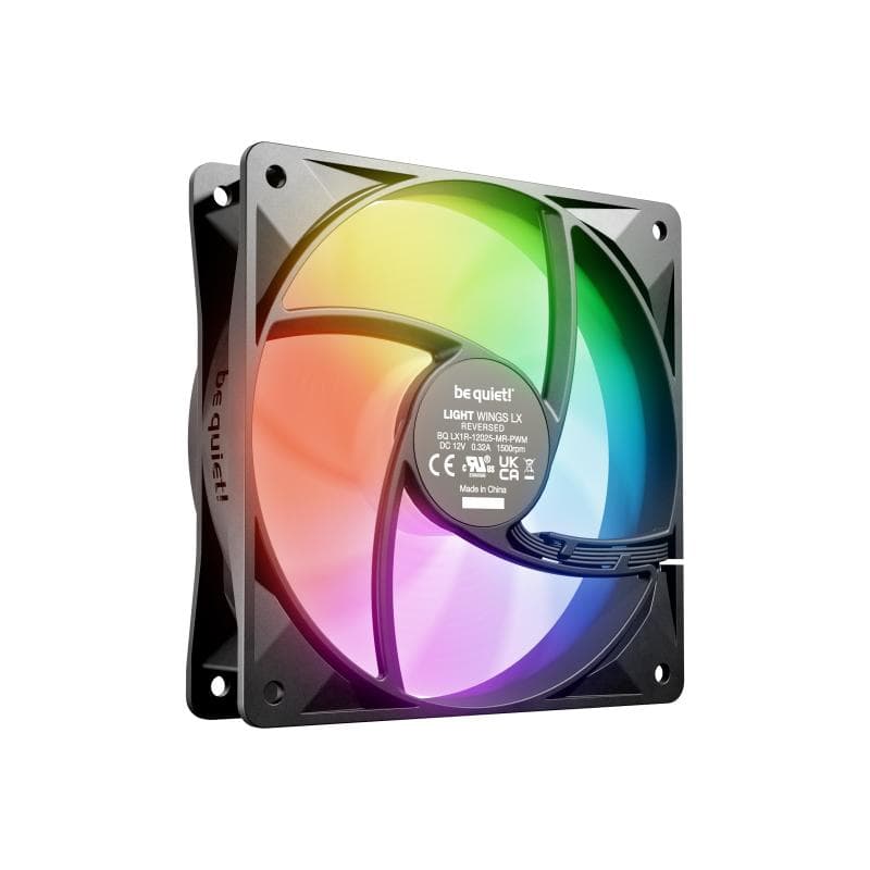 BE QUIET ! Light Wings LX PWM Lüfter 120mm Reverse Black