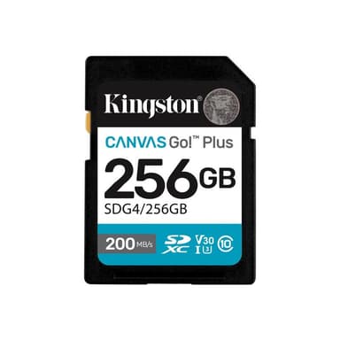KINGSTON Canvas Go Plus SD 256GB