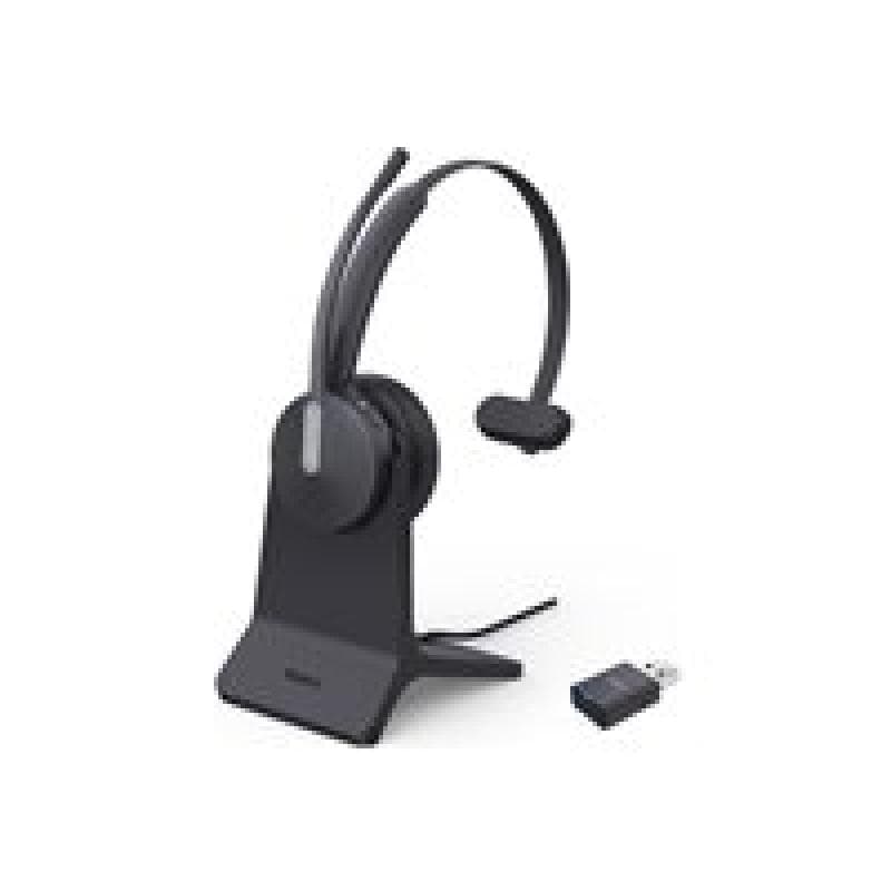 YEALINK WH64 Hybrid Mono Teams mit Charging Stand DECT Headset