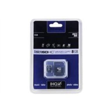 INTENSO SD MicroSD Card  8GB Intenso inkl. SD Adapter