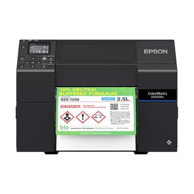 EPSON ColorWorks D6500 dye ink Peeler Disp.