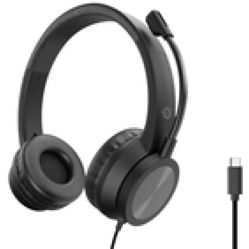 CONCEPTRONIC Headset USB-C  Mikro,int.Bed.Stereo 2.0m sw