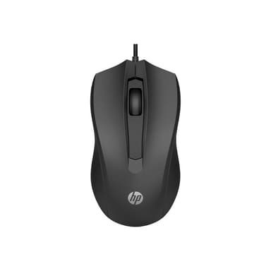 HP 105 Wired Mouse Black USB-A