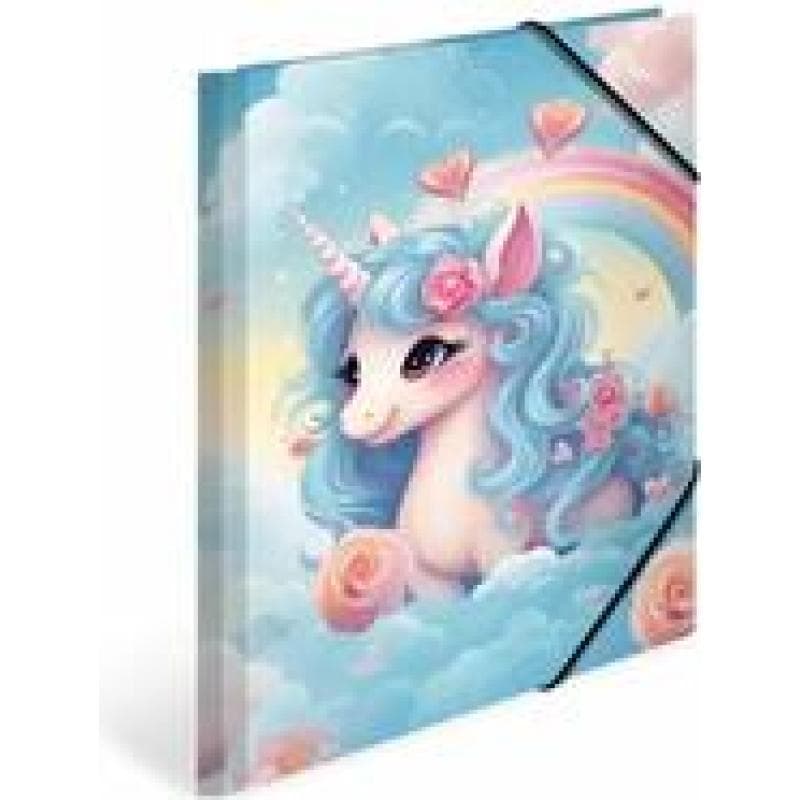 HERMA Sammelmappen A4 Karton Happy Unicorns