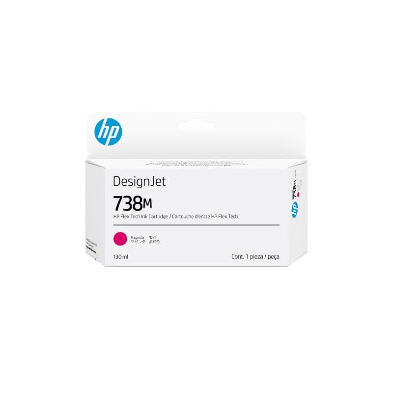 HP 738M Magenta Tintenpatrone 130ml