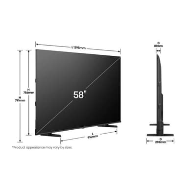 HISENSE 58E77Q 146cm (58″)