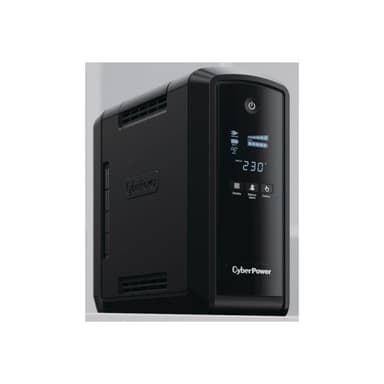 CYBERPOWER CP900EIPFCLCD Line-Interactive USV 900VA/540W Reine Sinuswelle AVR LCD USB HID RS232 RJ45