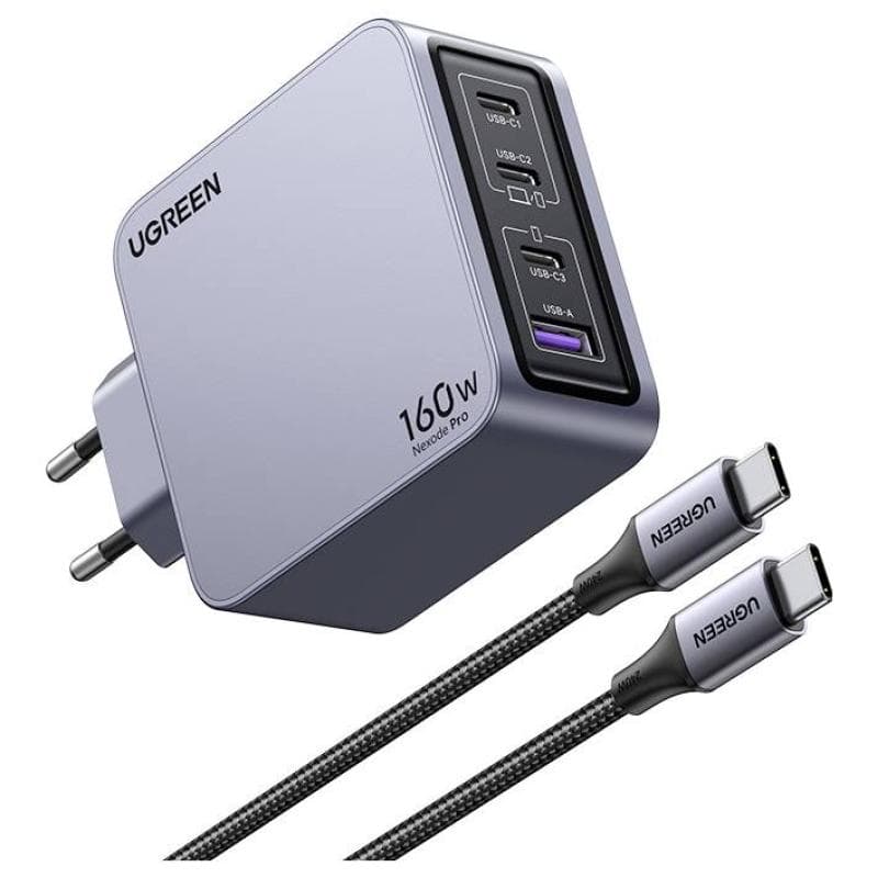 UGREEN Nexode Pro 160W GaN Charger with USB-C Cable