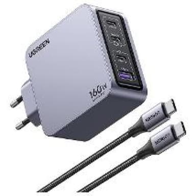 UGREEN Nexode Pro 160W GaN Charger with USB-C Cable