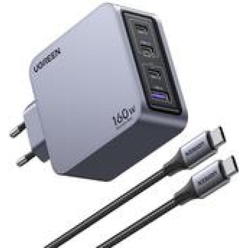 UGREEN Nexode Pro 160W GaN Charger with USB-C Cable