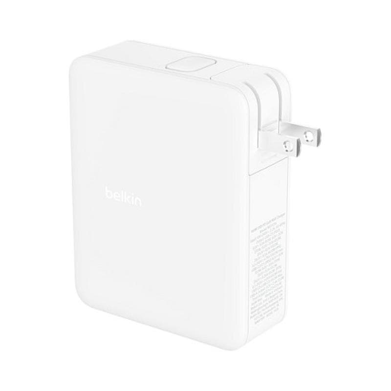 BELKIN 140 Watt 4-Port GaN Ladegerät mit UK, EU, US Stecker