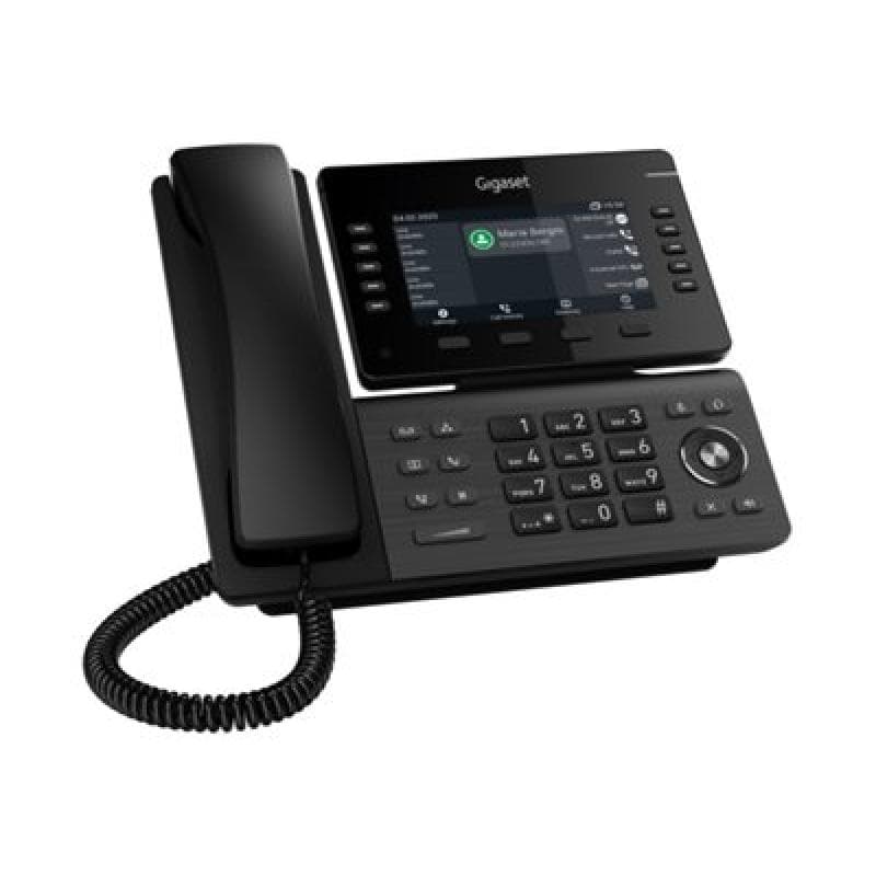 GIGASET P850W IP PRO IP Tischtelefon 12.7 cm 5 Zoll TFT-Farbdisplay 2x USB WLAN Anschluss