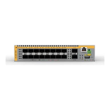 ALLIED TELESIS 10 Gigabit Layer 3 Lite Stackable Switch 18x SFP+ ports EU Power Cord