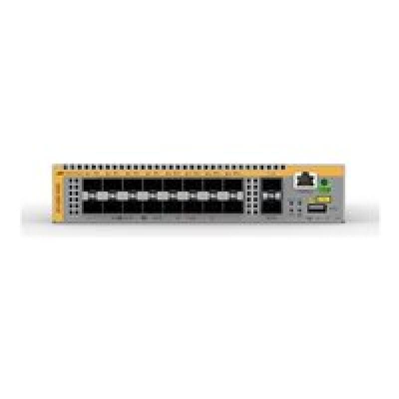 ALLIED TELESIS 10 Gigabit Layer 3 Lite Stackable Switch 18x SFP+ ports EU Power Cord