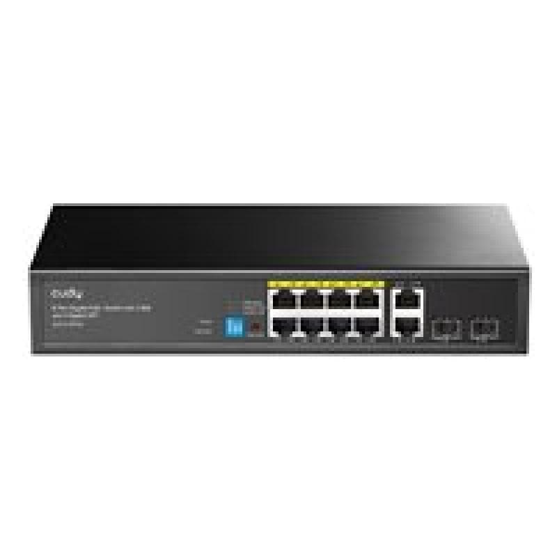 CUDY 8+2P GS1010PS2 PoE+ SFP