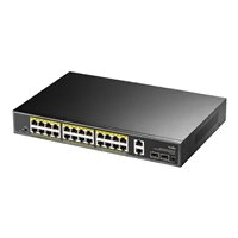CUDY 24+2P GS1026PS2 PoE+ SFP