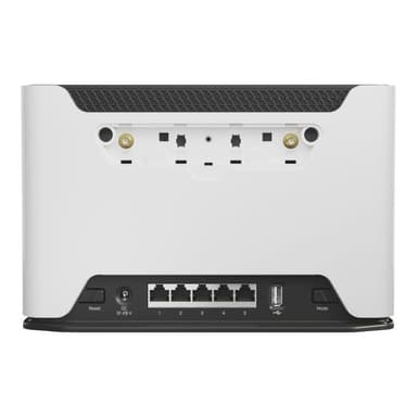 MIKROTIK Chateau LTE12 kit with two wireless interfaces (2.4 and 5 Ghz). 5x Gigabit. LTE CAT12 Modem
