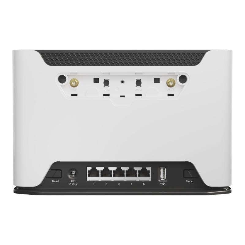 MIKROTIK Chateau LTE12 kit with two wireless interfaces (2.4 and 5 Ghz). 5x Gigabit. LTE CAT12 Modem