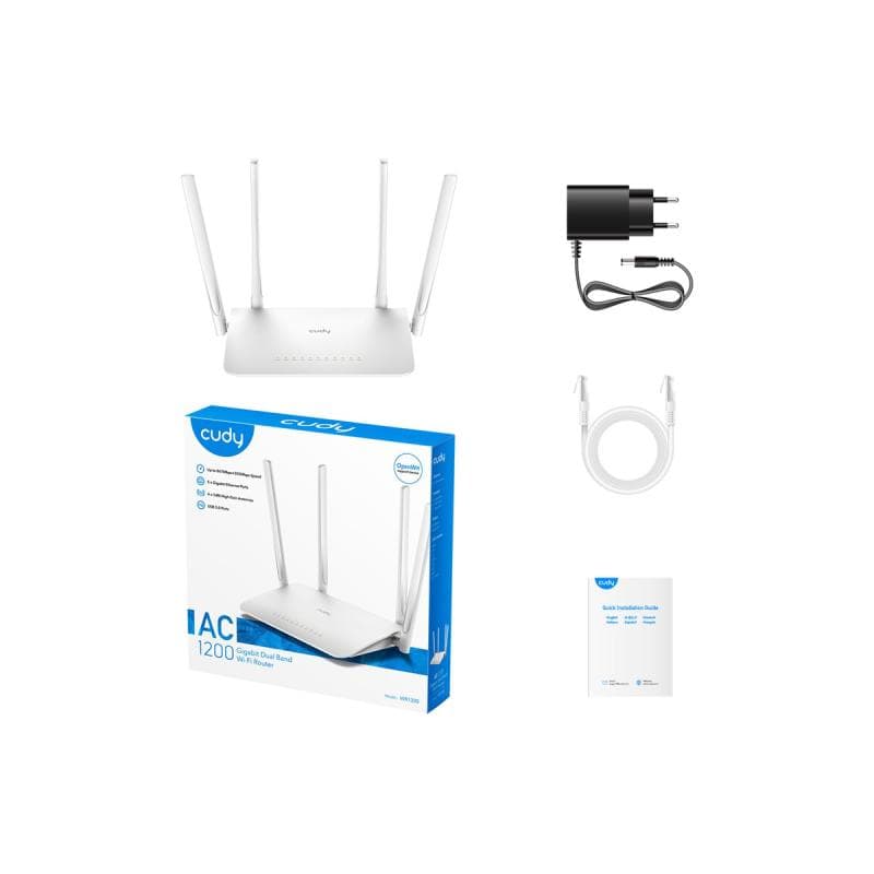 CUDY AC1200 Gigabit Wi-Fi Mesh Router