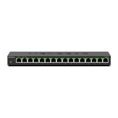 NETGEAR 16-Port Gigabit Ethernet Unmanaged Switch mit 1 dedizierten 10G/Multi-Gig Port